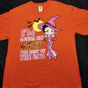 Betty boop " I'm gonna be witchy the rest of the day" shirt